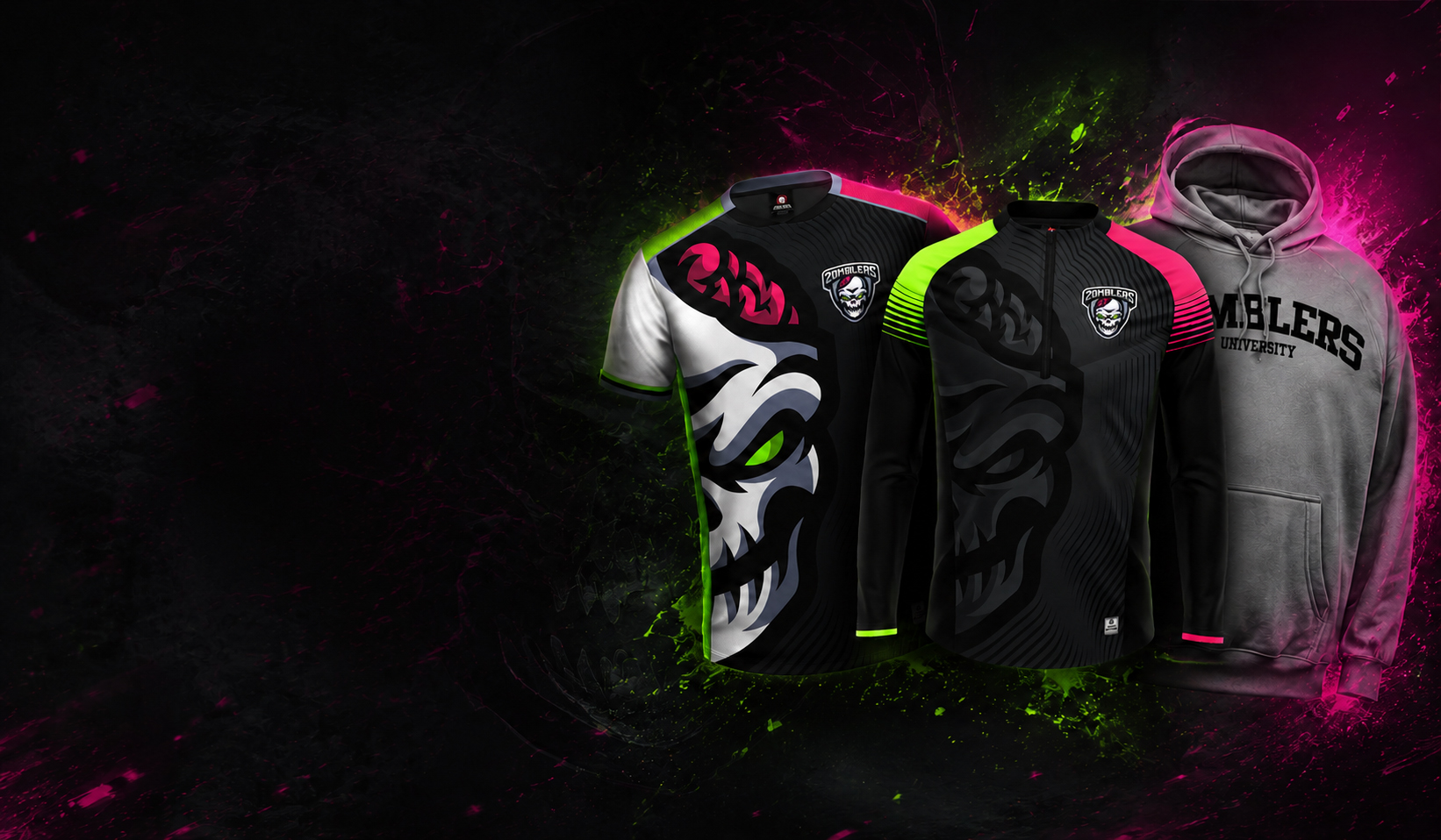 Zomblers jersey and hoodie concept artwork